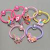 Novos Acessórios de Cabelo de Desenho Animado Baoli Bebê Pequeno Anel de Cabelo Bonito Sanrio Tendão Não Machuca o Cabelo Amarrado Menina Bebê Adorno de Cabeça