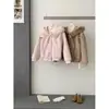 Abrigo versátil de invierno holgado, estilo coreano, dulce con lazos, cuello grande de pelo, chaqueta gruesa de algodón con capucha para mujer