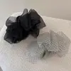 Nuevo Pinza para el Cabello de Gasa Burbuja de Lunares, Pinza de Garra Grande para Añadir Volumen, Pinza para el Cabello de Plisado Nube para Mujeres