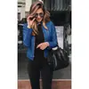 Bestseller en eBay Amazon, Nuevo producto en oferta especial en Wish, Blazer de cuero PU moda otoño e invierno para mujer