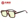 Gafas de sol cuadradas de doble puente 2024, gafas de sol clásicas europeas y americanas para conducir, gafas de sol para exteriores para hombres y mujeres