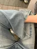 Calça Larga de Cor Clara para Mulheres Baixas, Novo Estilo Verão 2026, Caimento Solto, Emagrecedora, Adequada para Pernas Grossas e Quadris Largos, Jeans de Barra Reta Resistente a Amassados