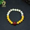 Pulseira de Corda Bodhi Carvão Natural Garra de Gato Realgar Cinábrio Pulseira Feminina Rede Vermelha Círculo Su Bodhi Portátil Fonte Ao Vivo