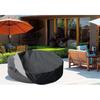 Cubierta para Tina de Hidromasaje de Tela Oxford 210D Cubierta Impermeable a Prueba de Polvo para Jacuzzi de Jardín