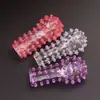 Dropshipping: Funda para Dedo Flor Grande de Armadura del Segundo Hermano, Anillo Bloqueador de Semen, Funda Sexy Retardante, Anillo para Hombres Fijador de Semen, Productos para Adultos
