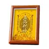 Adorno de Marco de Fotos de los Cinco Dioses de la Riqueza para Atraer Riqueza y Prosperidad, Exhibición Decorativa de Mesa para Sala de Estar, Entrada o Inauguración de Tienda