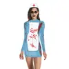 Fiesta de Halloween Juego de Rol Zombie Cirujano Disfraz Cirujano Sangriento Accesorios Cosplay Cos