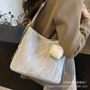 Bolsa Pequena Elegante com Alça Larga para Mulheres, Bolsa Transversal Versátil Tendência Verão 2026, Bolsa de Ombro Único Super Popular para Usar sob o Braço para o Dia a Dia