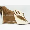 Guantes de gamuza al por mayor bolsa de gamuza guantes para jugar al texto bolsa con cuentas de placa sándalo rojo estrella Luna cáscara de coco cubierta con gamuza toalla cuadrada