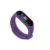 Adequado para Xiaomi Mi Band 3 e Mi Band 4, Pulseira de Relógio de Silicone com NFC, Pulseira de Reposição Multicor, Estoque Pronto de Fábrica