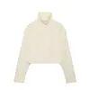 Venta al por mayor transfronteriza 2026 Moda europea y americana versátil casual simple chaqueta con cremallera cuello alto manga larga para mujer L52639