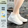 Cubrezapatos impermeables, Cubrezapatos de lluvia antideslizantes de látex, Cubrebotas de lluvia gruesos de silicona resistentes al desgaste para exteriores para días lluviosos, Cubrepies portátiles para hombres y mujeres