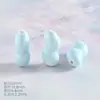 Nuevas Cuentas de Cacahuete de Cerámica Cuentas de Color Caramelo Cuentas Sueltas Pulsera Collar Material Hecho a Mano Joyería DIY Hecha a Mano