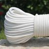 Corda de nylon trançada atacado corda com núcleo branco resistente ao sol resistente ao desgaste corda de amarração varal externo corda de tenda de colcha