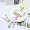 Pinza de Pato con Efectos Especiales de Graffiti Nuevo Transfronterizo para Cabello Roto Flequillo Fijo Pinza Lateral Plástico Impreso Pinza para el Cabello de Niña Tocado
