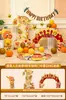 Decoración de Primer Cumpleaños para Bebé Temática de Estrellas Actualización Tablero 4Dkt Decoración Cálida Puerta Inteligente Accesorios de Cumpleaños