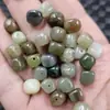 Jade Hotan de Xinjiang Contas de Forma Natural Pedra Preciosa Contas Soltas Cor de Doce Quadrado Irregular Lulutong Pulseira Colar Acessórios de Joias