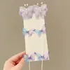 Presilha de Cabelo Borboleta Simulada Infantil, Doce e Fofa, Acessório de Cabelo de Alto Valor, Novo Design 2026 Presilha Lateral para Cabeça
