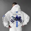 Comércio Exterior Novo Estilo Gótico Perfil Grande Moletom de Capuz Manga Longa Harajuku para Homens e Mulheres Casais Hip-Hop Moletom Retro Outerwear