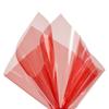 Rollo de papel de celofán de colores, venta al por mayor, película de gelatina OPP, embalaje de vidrio transparente, material de embalaje para ramo de Año Nuevo hecho a mano