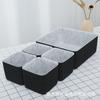 Caja de almacenamiento de fieltro creativa, personalizada, de una sola pieza, para escritorio, para refrigerios ordenados, pequeños objetos, caja de almacenamiento de fieltro personalizada