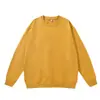 Moletom de Cor Sólida com Gola Redonda Feminino 2026 Outono/Inverno Solto Top Asiático do Sudeste Camada Base Fábrica Roupa Íntima Versátil