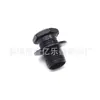 Porca Sextavada de Baquelite Totalmente Fechada para Botão de Corda de Guitarra Arruela Bucha Parafuso Barril Preto/Dourado/Cromado