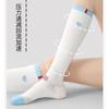 Calcetines Altos para Mujer Calcetines Deportivos de Compresión Profesionales Calcetines para Fitness al Aire Libre Bádminton Cuerda para Saltar Ciclismo Calcetines para Correr Calcetines para Yoga en Interiores