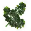 Folhas de figueira, plástico com revestimento de cola, galhos de figueira, folhas de plantas verdes, galhos de árvores artificiais, modelagem de decoração de engenharia