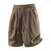 2026 nuevos pantalones cortos casuales de trabajo de secado rápido de moda en colores gris París, negro, naranja, caqui de marcas nacionales de primer y segundo nivel