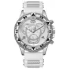 2025 Nuevo Reloj de Silicona para Hombre de Moda Europeo y Americano de Negocios con Esfera Grande de Tres Ojos y Cristal con Luz Azul Reloj de Cuarzo para Hombre