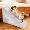 Escalera de Escalada para Perros Pequeños y Gatos para el Hogar de 2, 3 y 4 Escalones, Peldaños Antideslizantes, Escalera para Sofá de Cama para Mascotas Multicapa Desmontable y Lavable