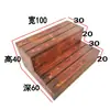 Disponible Extra Grueso Anticorrosión Madera Exterior Doble Capa Monocapa Escaleras de Madera Multicapa Estante con Pedales