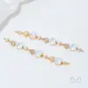Colgante de Mariposa con Circonita Micro-Pavimentada Color Dorado de 14 Quilates Relleno de Color que Conserva el Color Doble Colgante Hecho a Mano DIY Conector de Colgante para Pulsera