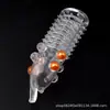 Cubierta de colmillo de lobo perla nariz de elefante cubierta de cristal palo de colmillo de lobo para hombre productos sexuales para adultos cubierta alargada para ropa de hombre