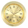 Cabeça de Relógio de Metal com 36mm de Diâmetro Mini Relógio Inserível Relógio de Presente Acessórios para Relógio Relógio de Parede de Liga Relógio de Quartzo