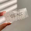 Elástico de Cabelo Transparente Estilo Fio de Telefone para Mulheres 2024 Novo Estilo Alta Elasticidade Durável Elegante Corda de Cabelo Acessório de Cabelo