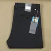 Pantalones de Lana Gruesos Cálidos Suaves Amigables con la Piel para Hombre Otoño e Invierno Fibra de Poliéster Pierna Recta Cintura Media Elásticos Pantalones Casuales para Hombre