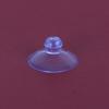 Fabricante de Yiwu Ventosa de Cabeça de Cogumelo 25mm Cabeça Redonda Vidro PVC Transparente 2,5cm Pequena Vedação Borracha Macia para Uso Doméstico