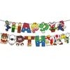 Globos de Dibujos Animados de Juegos de Mario de 18 Pulgadas, Marciano Mario, Globos Decorativos para Fiesta de Cumpleaños en Parque Infantil