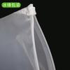 Bolsa de PE transparente con cremallera, bolsa de embalaje de ropa interior con clip y cadena, bolsa autosellada, bolsa de plástico PE plana, venta al por mayor