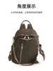 Bolso de hombro doble mochila de viaje de nailon ligera transfronteriza para mujer, moda de oficina, nueva versión coreana, gran capacidad, versátil