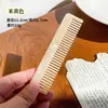 Pente Antiestático Doméstico Feminino Portátil de Acetato Pente para Cachear Pente Retro Estudante Coreano de Dentes Finos e Largos