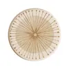Posavasos Absorbente Redondo Estilo Japonés, Posavasos Duro de Tierra de Diatomeas Aislante de Calor, Salvamanteles de Escritorio, Posavasos Anti-quemaduras para Mesa de Comedor, Posavasos para Taza de Té de Oficina