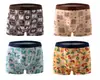 Ropa interior de comercio exterior para niños, calzoncillos tipo bóxer de seda de leche para niños, estampado de dibujos animados, ropa interior transpirable de cuatro esquinas para niños mayores, ropa interior de verano