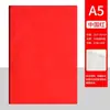 Caderno de Couro Macio A5, Personalizável com Impressão de Logotipo, Adequado para Anotações de Reuniões de Negócios da Empresa, Impressível