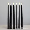LED Negro varilla de control remoto cera vela electrónica luz Navidad transfronteriza suspensión Harry varita mágica varita mágica Halloween
