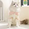 26 Anos de Experiência em Roupas de Gato de Quatro Patas que Cobrem a Barriga para Primavera e Verão, Roupas com Ar Condicionado, Roupas de Casa Respiráveis 100% Algodão, Roupas para Animais de Estimação, Atacado de Roupas para Cachorros