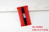 Peine de doble cara directo de fábrica Huali, rejilla de plástico rojo, peine de rejilla súper densa, peine para piojos, peine de dientes densos 165