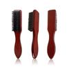 Barbería Cepillo Vintage para Barba Mango de Plástico Galvanizado Cepillo para Barba Cepillo Limpiador de Barba Herramientas de Peluquería